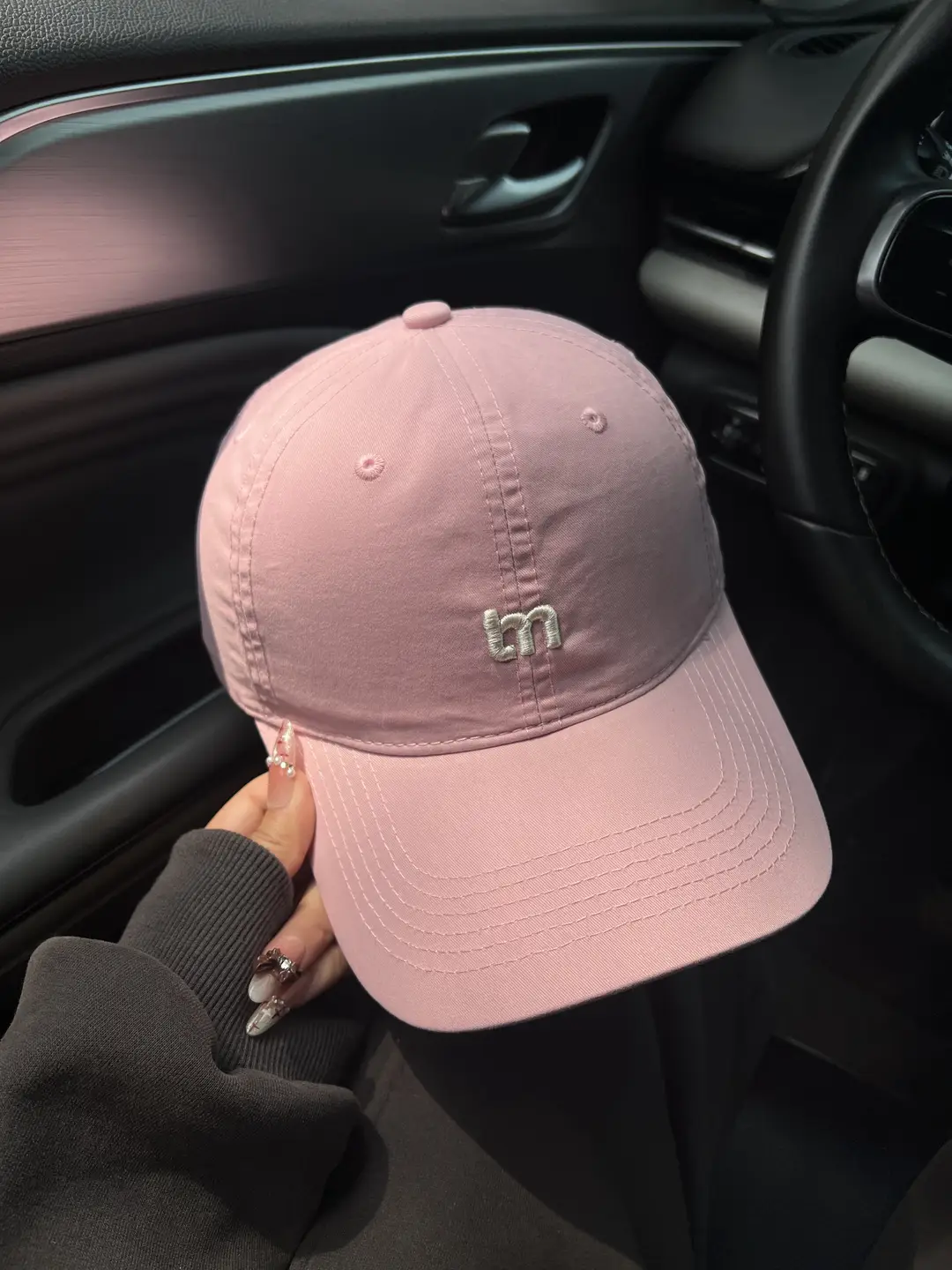 Women's Letter Embroidered Baseball Cap Mint Green Spring Summer - Image 7