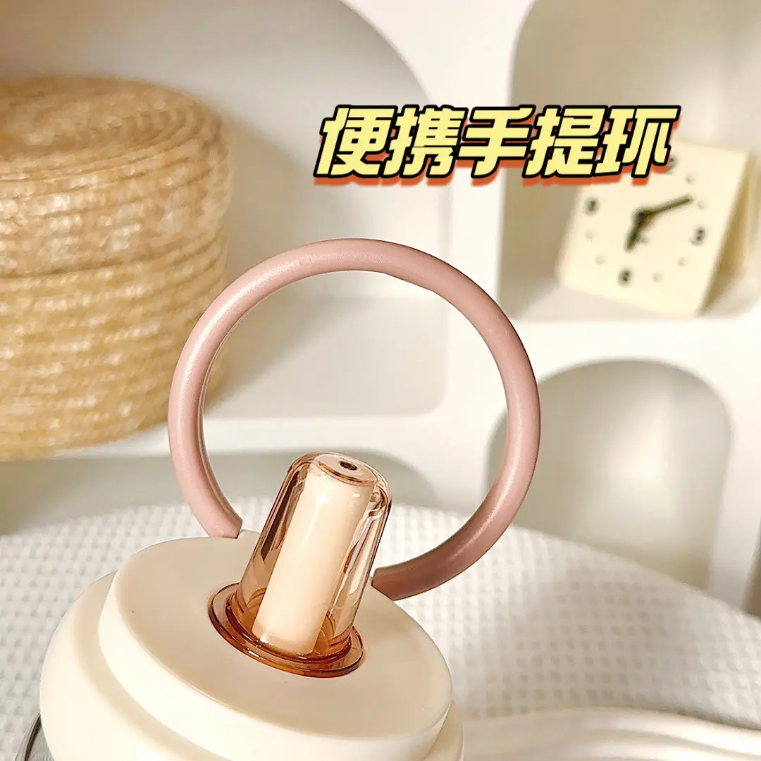 Cute Water Cup for Girls, High-Quality Glass Cup, Office Tea Cup, Fruit Tea Cup, Straw Cup, Transparent Coffee Cup — feature 5