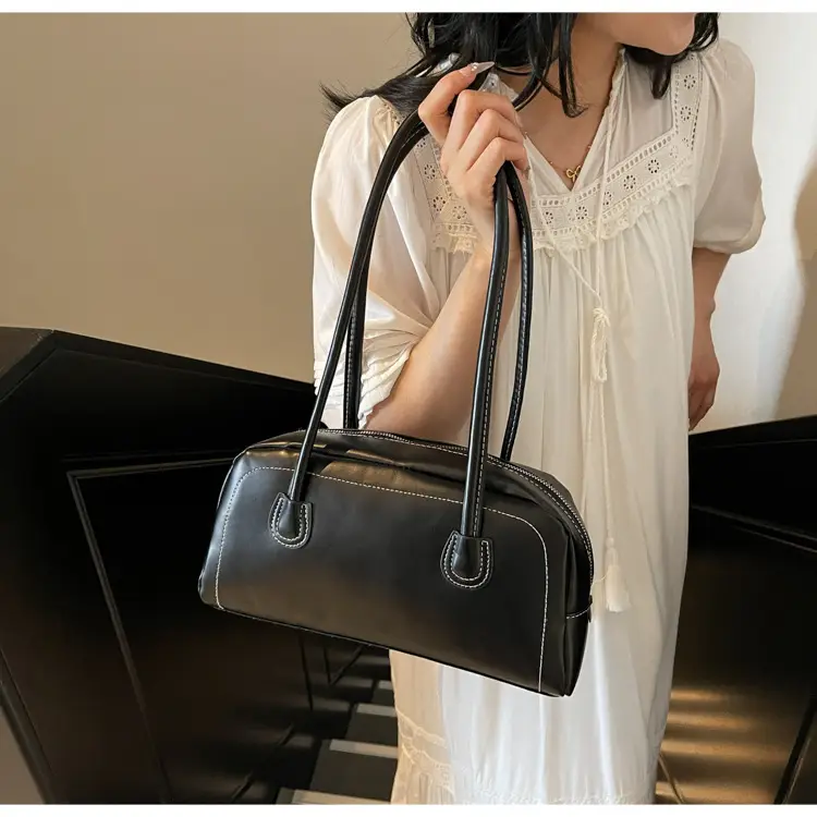 Tiffany Style Patent Leather Bowling Bag for Women — feature 11