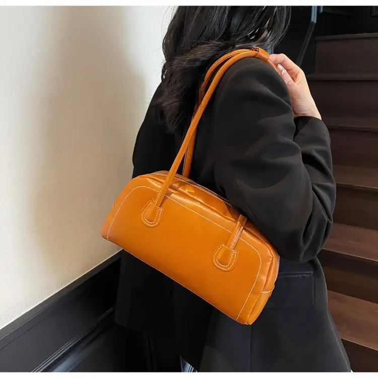Tiffany Style Patent Leather Bowling Bag for Women — feature 21