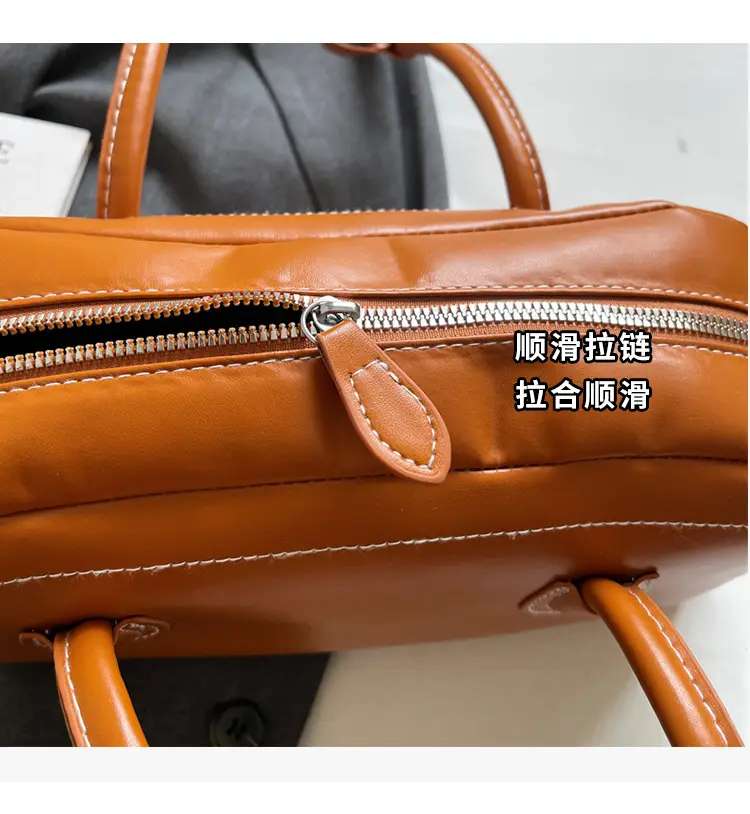 Tiffany Style Patent Leather Bowling Bag for Women — feature 4