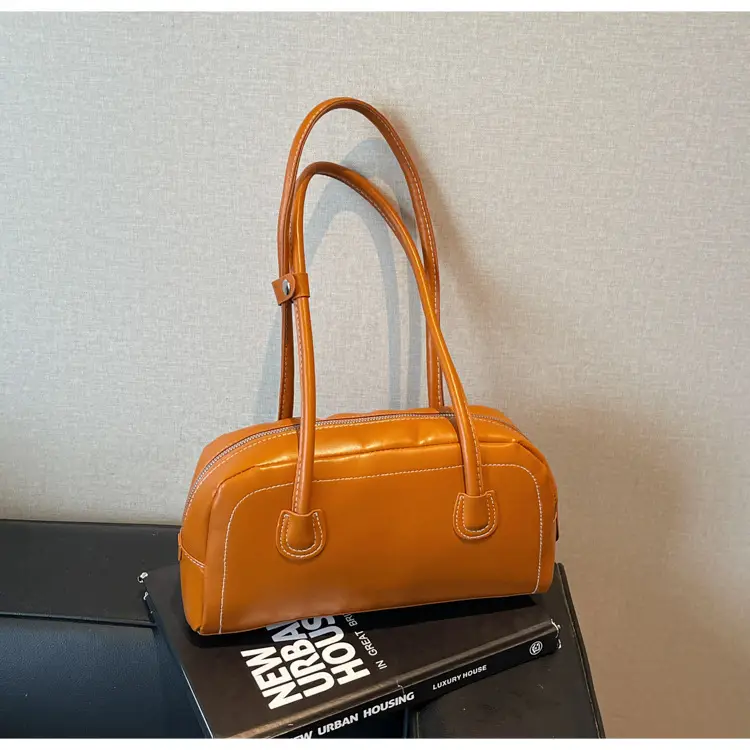 Tiffany Style Patent Leather Bowling Bag for Women - Image 2