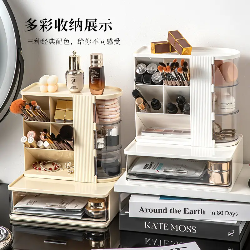 Makeup Brush & Eyebrow Storage Rack Large Capacity
