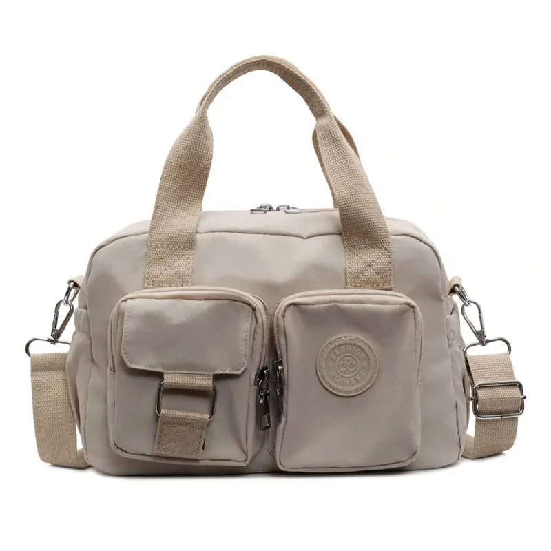 Black Multi-Pocket Women's Shoulder Crossbody Bag - Image 2