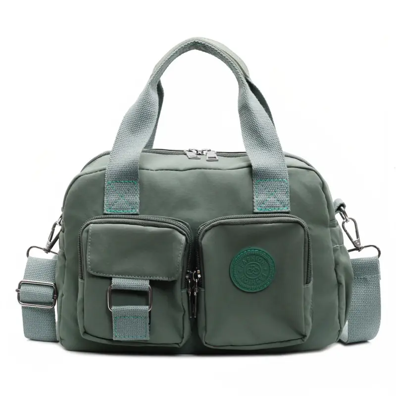 Black Multi-Pocket Women's Shoulder Crossbody Bag - Image 3