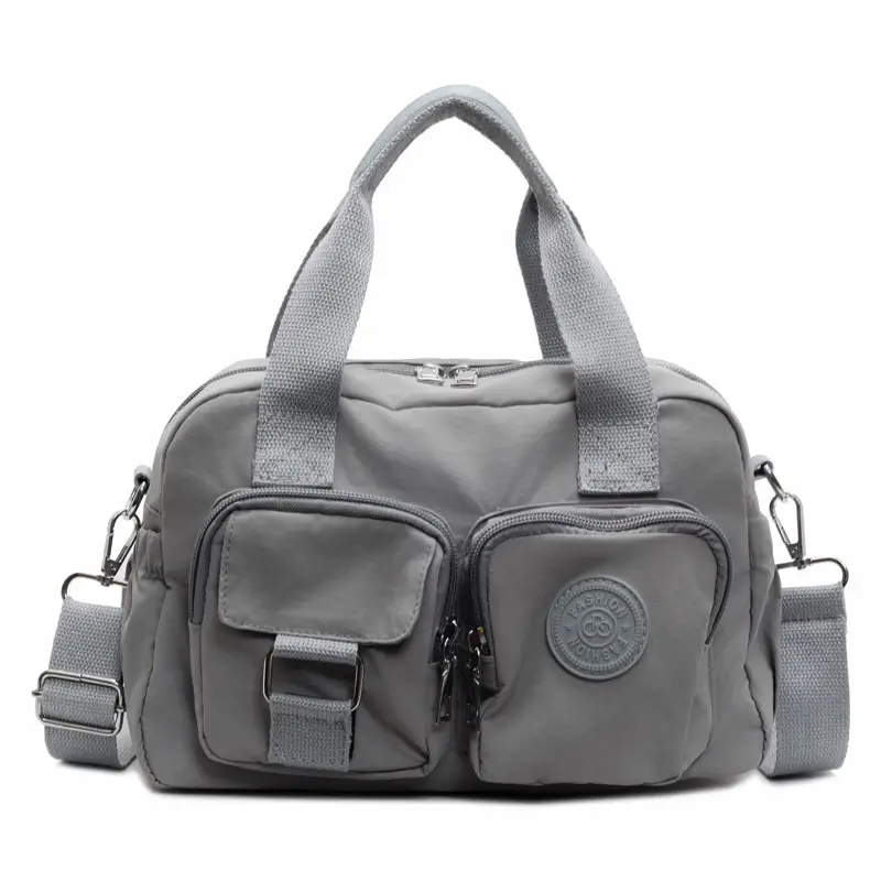 Black Multi-Pocket Women's Shoulder Crossbody Bag - Image 4
