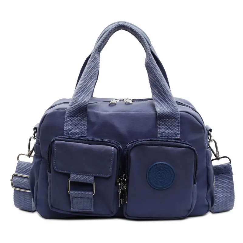 Black Multi-Pocket Women's Shoulder Crossbody Bag - Image 6