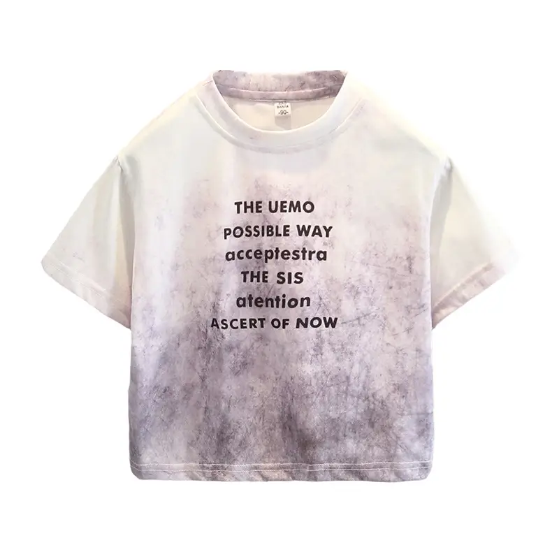 Boys Tie-Dye Short Sleeve T-Shirt Summer 2025 - Image 7