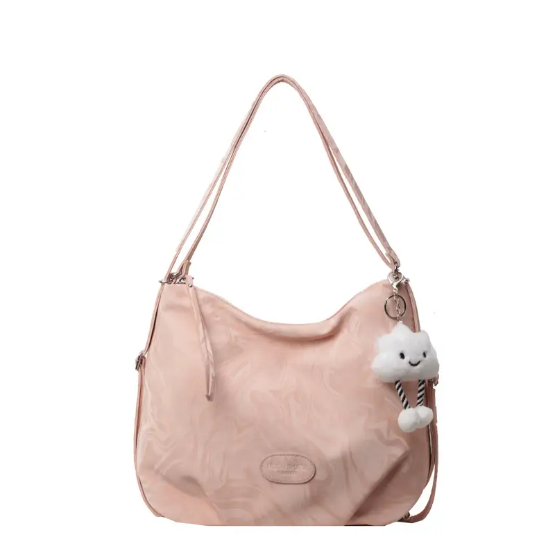 Light Blue Cute Bear Hook Tote Bag for Women - Image 9