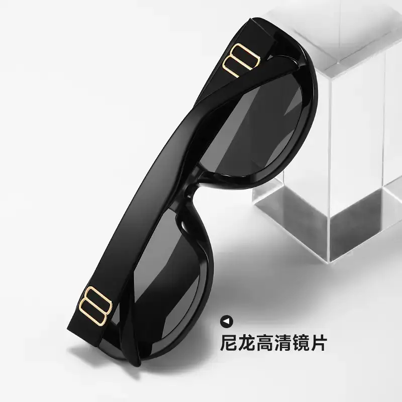 New Plate Cat's Eye Sunglasses HD UV Protection - Image 11