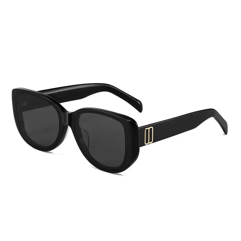 New Plate Cat's Eye Sunglasses HD UV Protection - Image 12