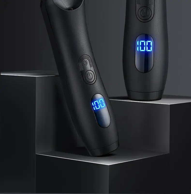Digital Self-Sharpening Men's Clipper with 4 Blades — feature 14