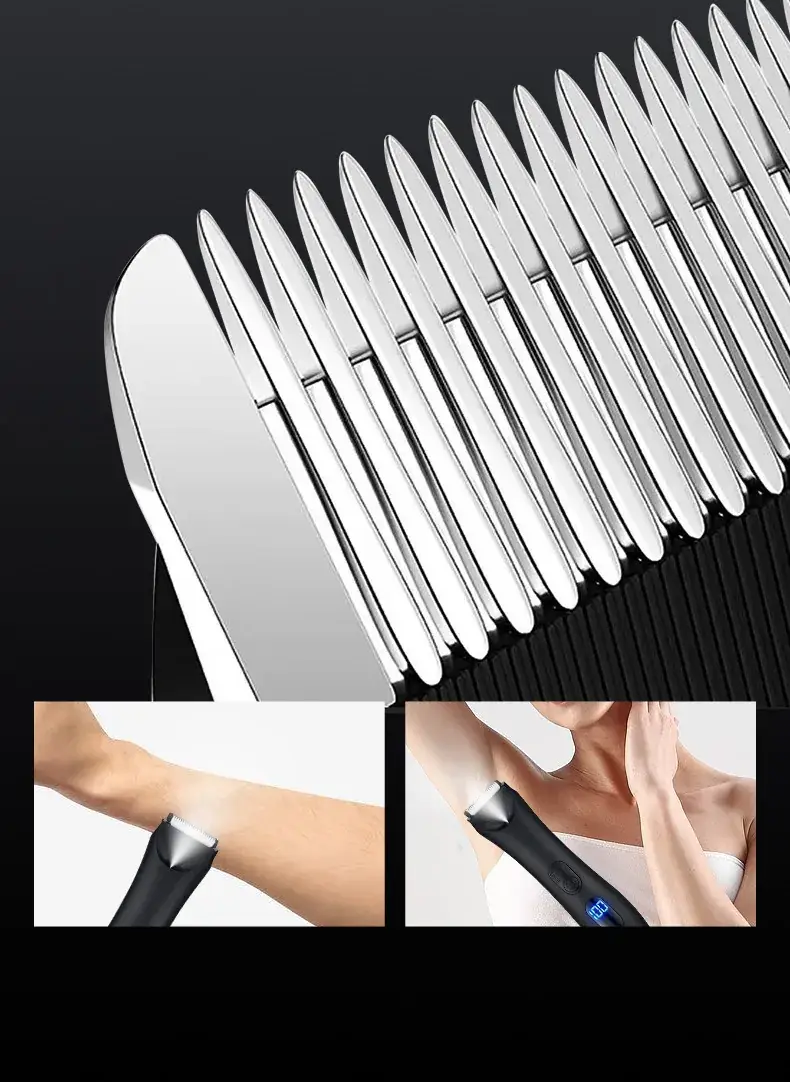 Digital Self-Sharpening Men's Clipper with 4 Blades — feature 16