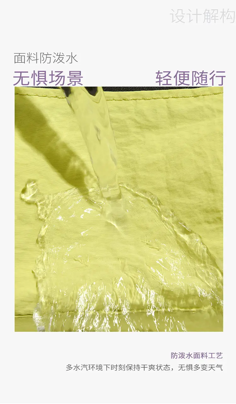 2025 Summer Lightweight Sports Crossbody Bag Black Yellow — feature 11