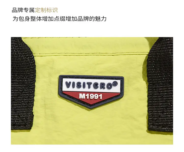 2025 Summer Lightweight Sports Crossbody Bag Black Yellow — feature 26