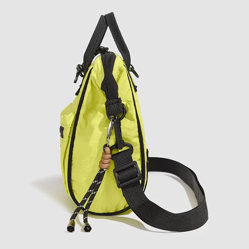 2025 Summer Lightweight Sports Crossbody Bag Black Yellow — feature 29