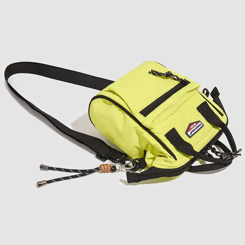 2025 Summer Lightweight Sports Crossbody Bag Black Yellow — feature 32