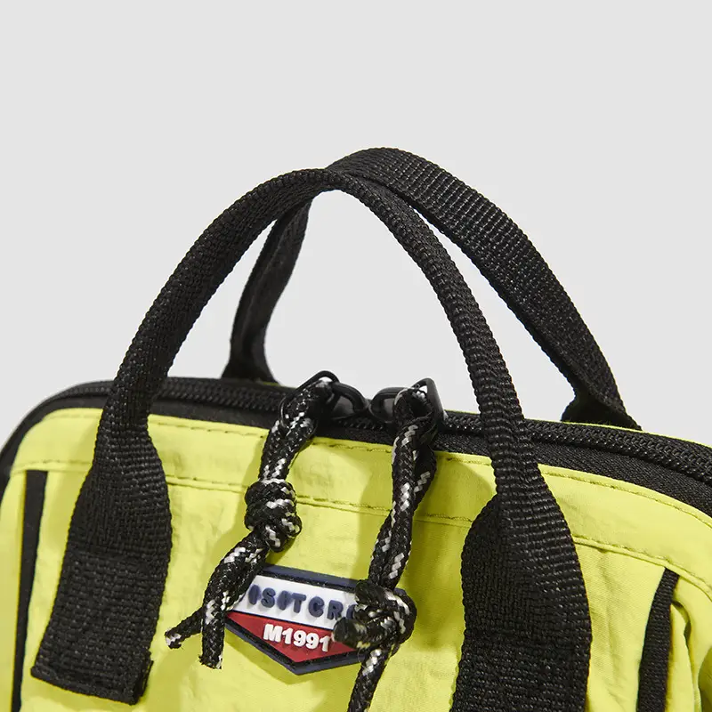 2025 Summer Lightweight Sports Crossbody Bag Black Yellow — feature 33