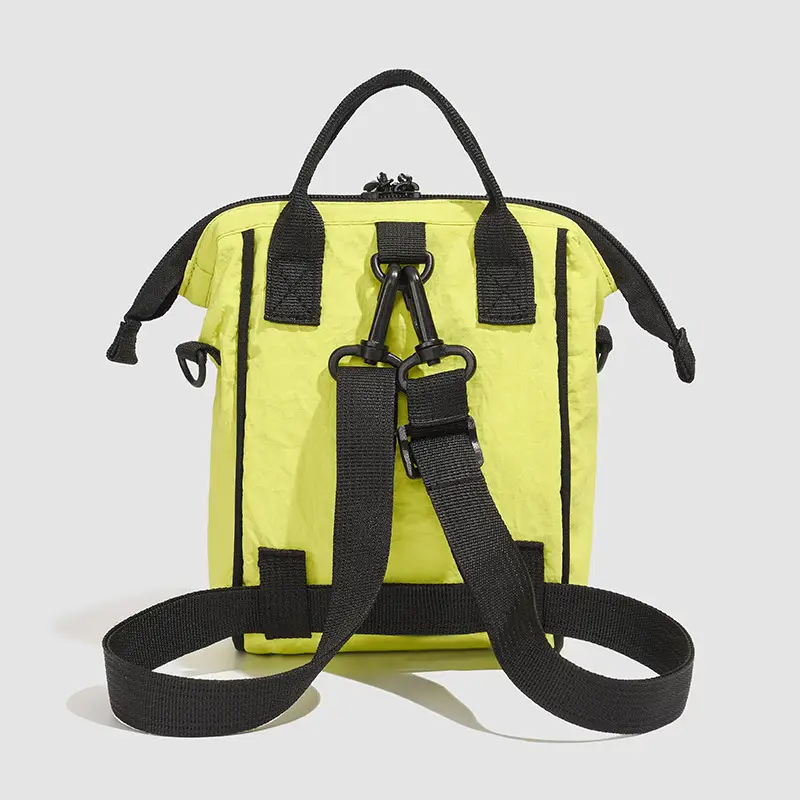 2025 Summer Lightweight Sports Crossbody Bag Black Yellow — feature 37