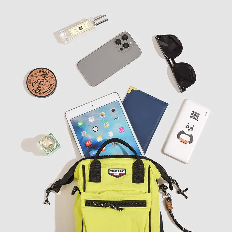 2025 Summer Lightweight Sports Crossbody Bag Black Yellow — feature 39