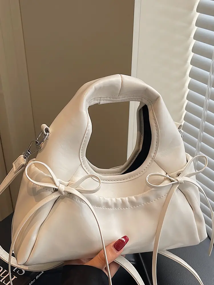 Pink Bow Shoulder Bag for Women 2025 - Image 6