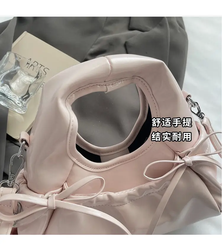 Pink Bow Shoulder Bag for Women 2025 — feature 10