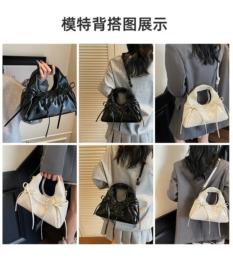 Pink Bow Shoulder Bag for Women 2025 — feature 14