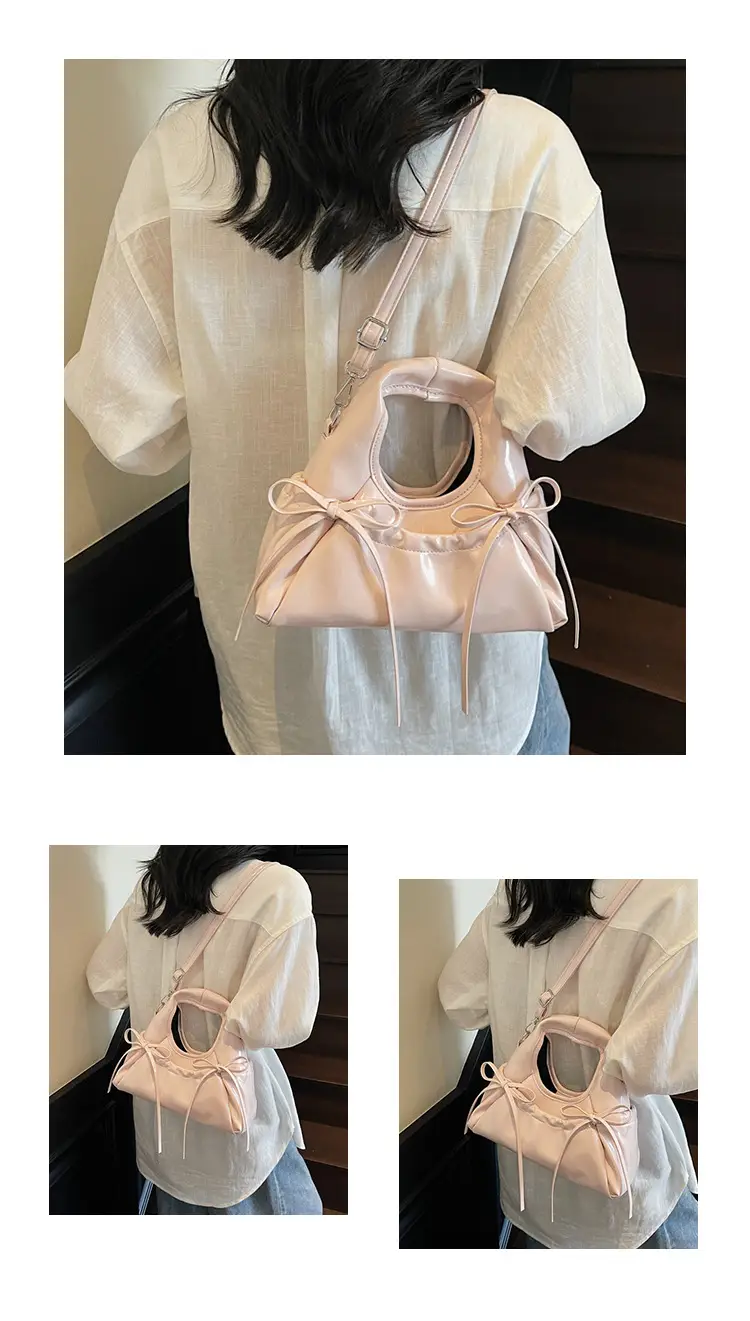 Pink Bow Shoulder Bag for Women 2025 — feature 16