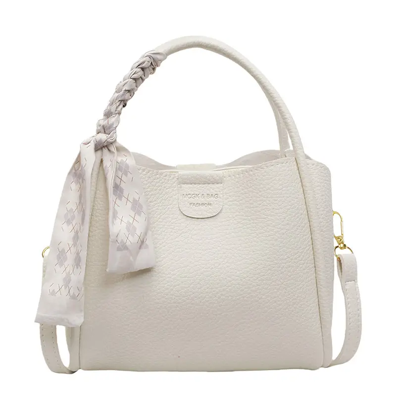 French Niche Beige Shoulder Bag Women 2025 - Image 4