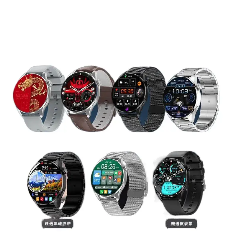 Black Smart Watch with Water Resistant Sports Function - Image 6