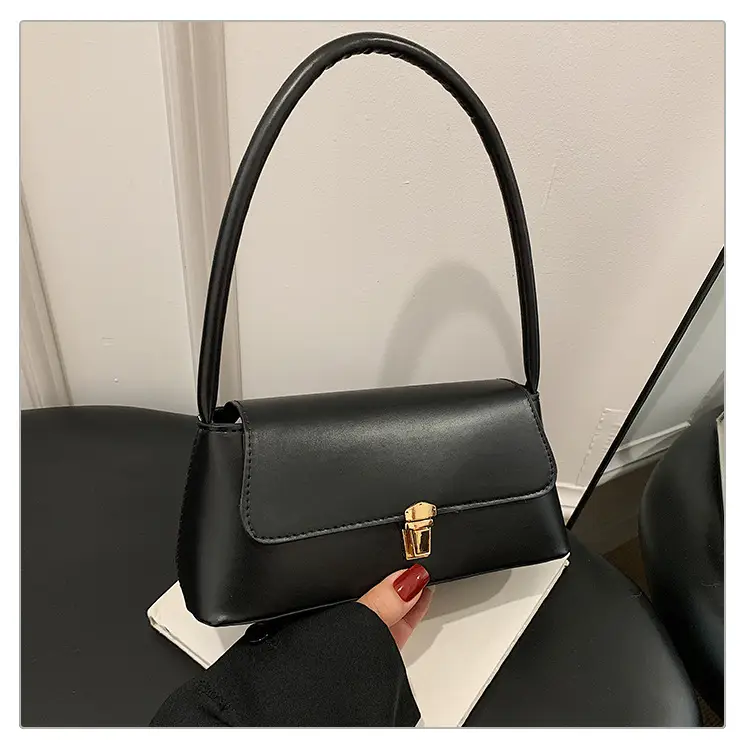 Black Leather Shoulder Bag for Women 2026 New Trend — feature 26
