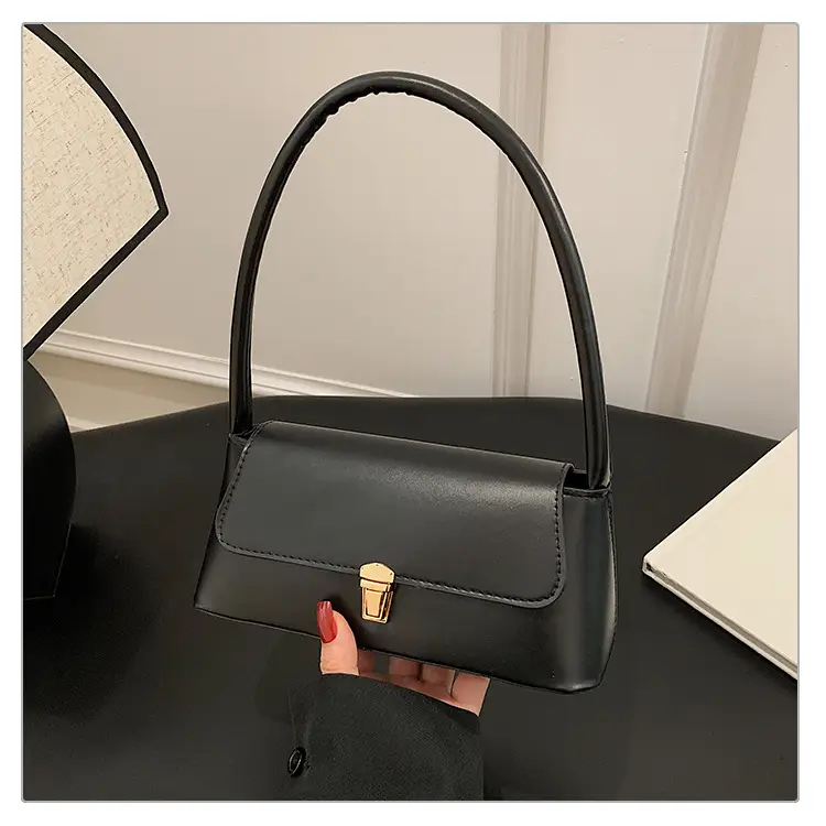 Black Leather Shoulder Bag for Women 2026 New Trend — feature 27