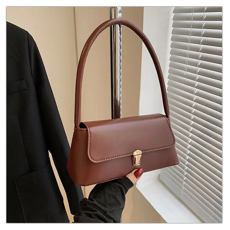 Black Leather Shoulder Bag for Women 2026 New Trend — feature 36