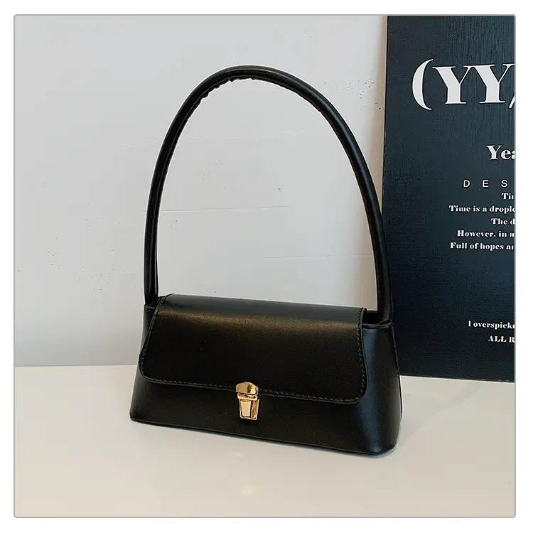 Black Leather Shoulder Bag for Women 2026 New Trend — feature 44