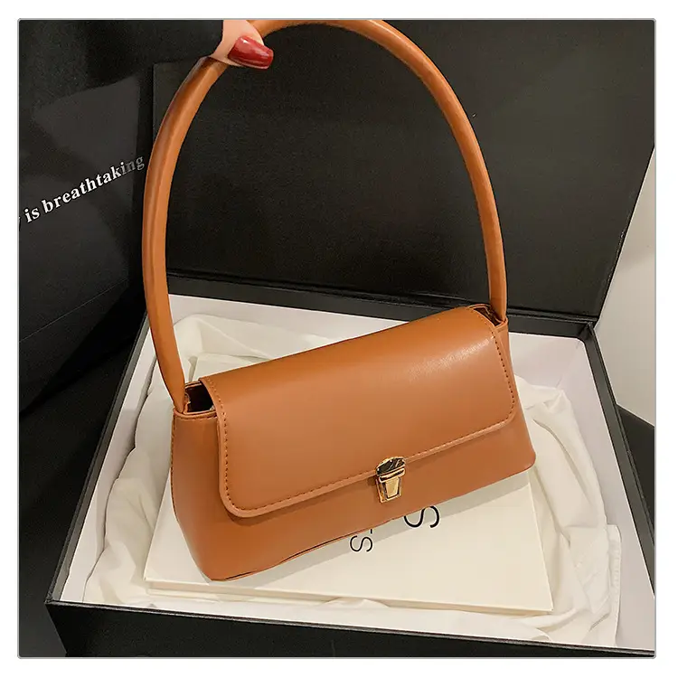 Black Leather Shoulder Bag for Women 2026 New Trend — feature 50