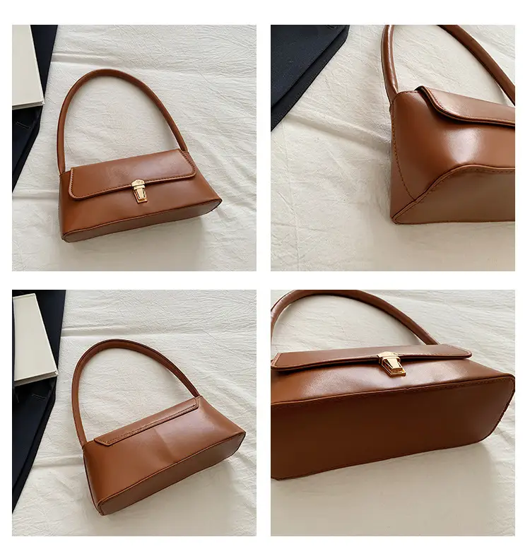 Black Leather Shoulder Bag for Women 2026 New Trend — feature 9