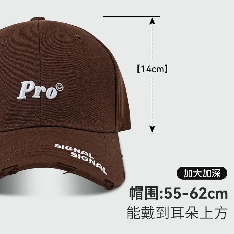 Pro Embroidered Baseball Cap Maroon 55x62cm - Image 12