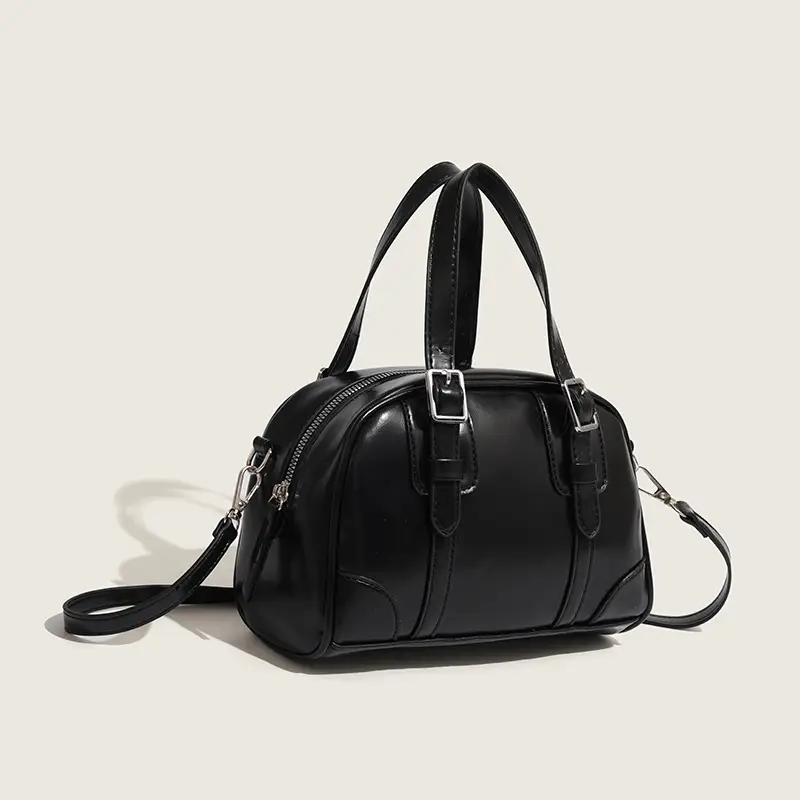 2025 Korean Retro Handbag Brown Leather Crossbody - Image 7