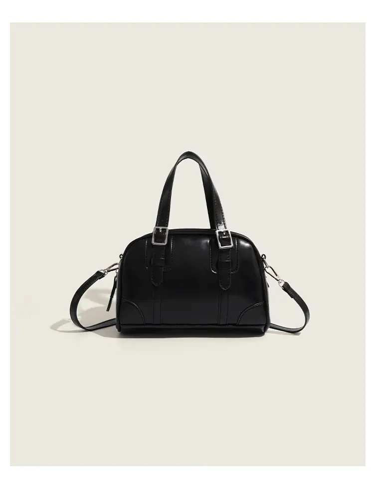 2025 Korean Retro Handbag Brown Leather Crossbody — feature 11