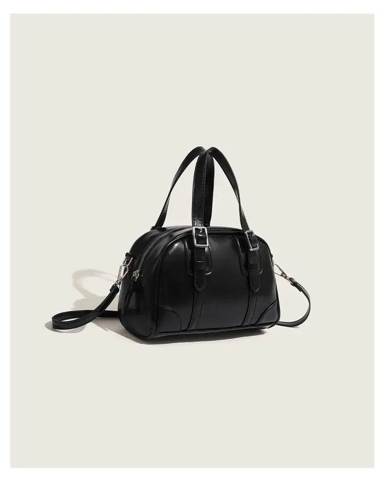 2025 Korean Retro Handbag Brown Leather Crossbody — feature 12