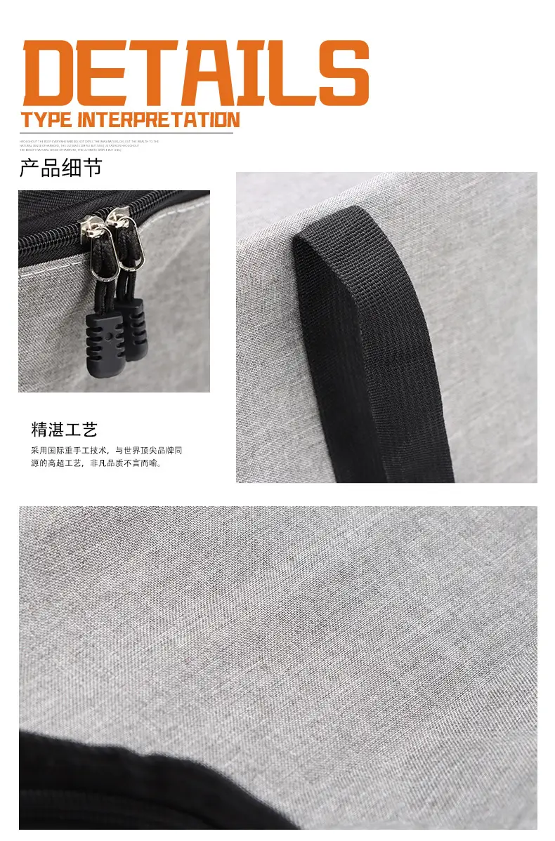Cross-Border Baseball Cap Storage Bag with ODM Design — feature 7