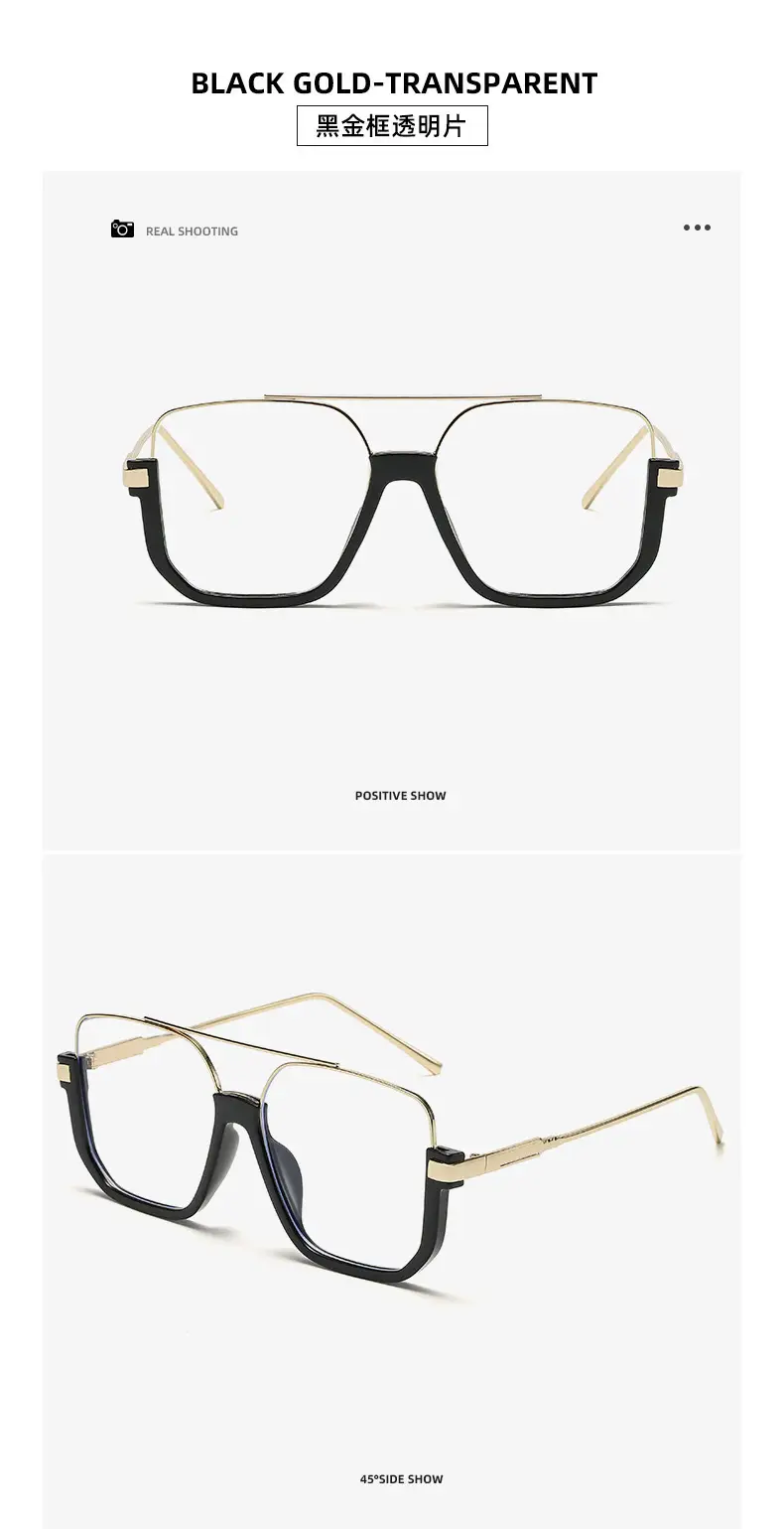 Korean Style UV400 Sunglasses Black Brown β feature 13