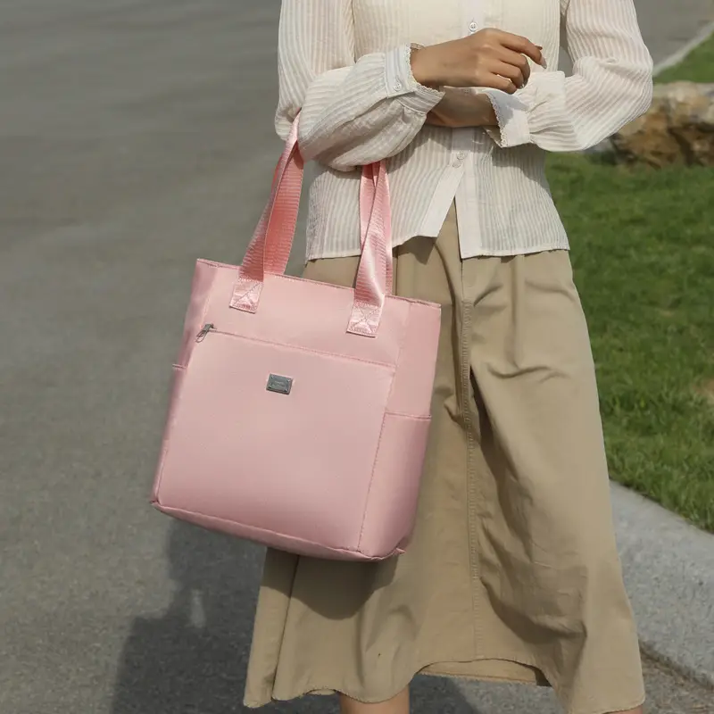Pink Crossbody Tote Bag for Women Travel & Daily Use - Image 8