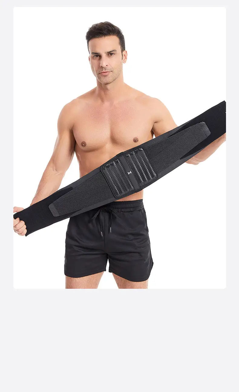 Women's Black Waist Support Belt for Fitness Training — feature 16