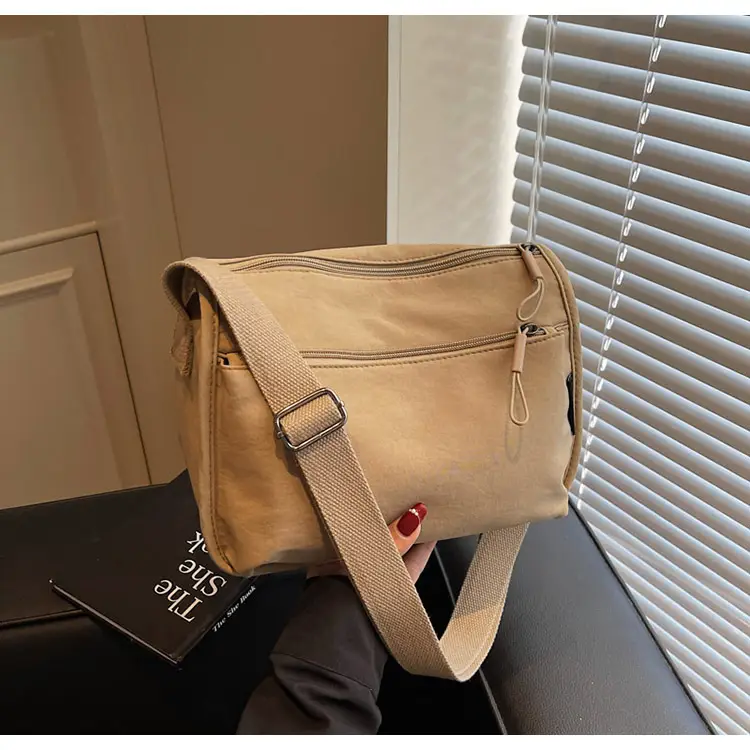 Lightweight Crossbody Bag with Multiple Compartments — feature 29