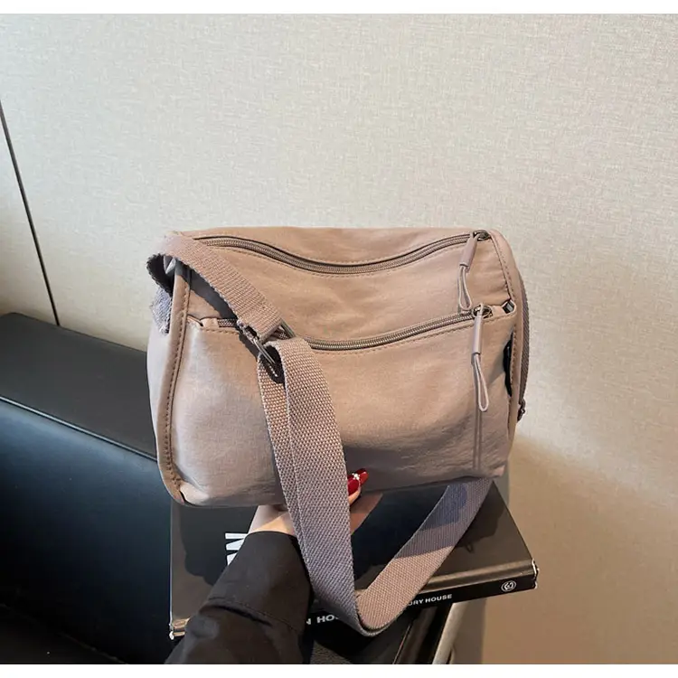 Lightweight Crossbody Bag with Multiple Compartments — feature 30