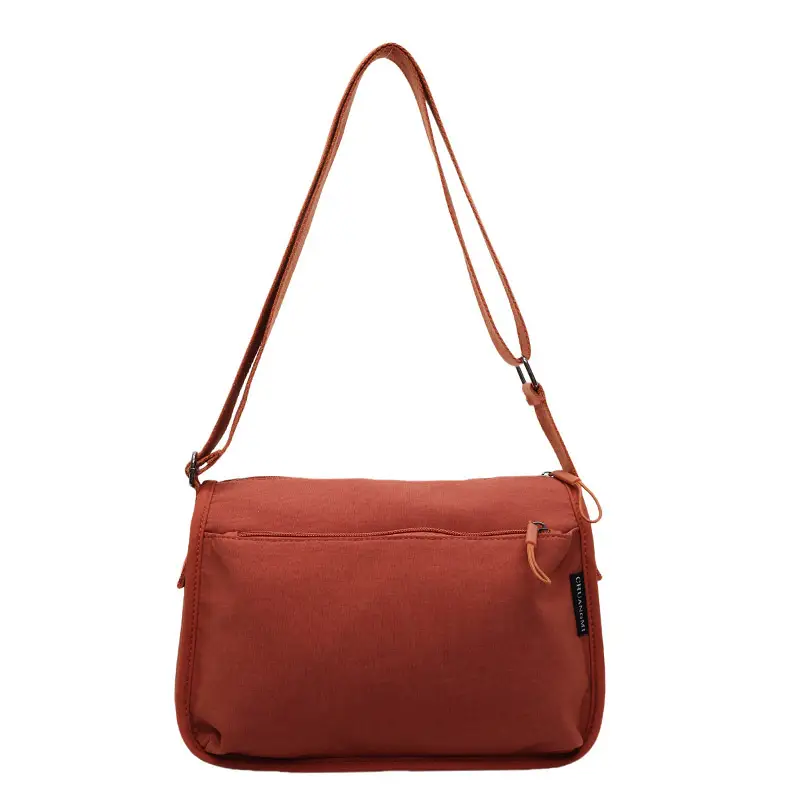 Lightweight Crossbody Bag with Multiple Compartments