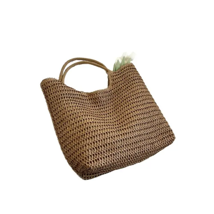 New Summer Straw Shoulder Bag Large Capacity Women - Image 7