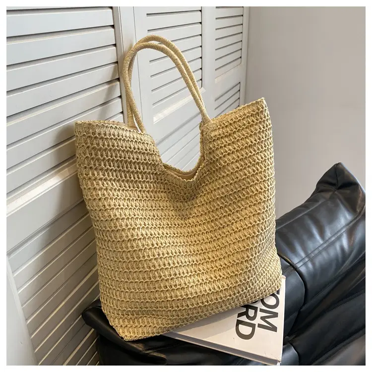 New Summer Straw Shoulder Bag Large Capacity Women — feature 16