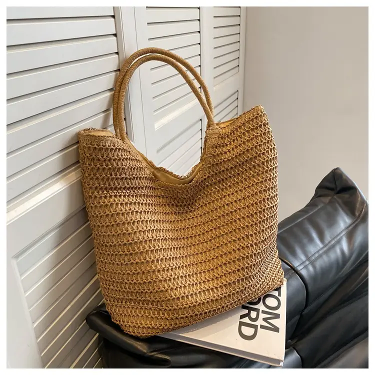 New Summer Straw Shoulder Bag Large Capacity Women — feature 17